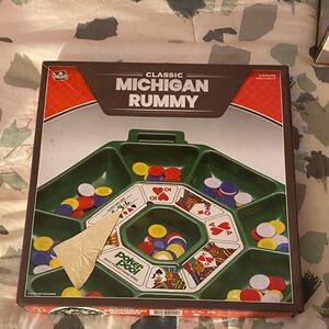 Classic Michigan Rummy Game - Green